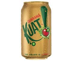 Refrigerante Guaraná Kuat lata cx c/12und.